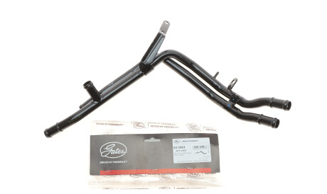 Фото 2 - Патрубок системы охлаждения Gates 02-3063 (023063)