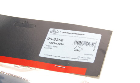 Фото 2 - Патрубок системи охолодження Gates 05-3250 (053250)