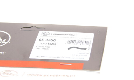 Фото 2 - Патрубок системи охолодження Gates 05-3266 (053266)