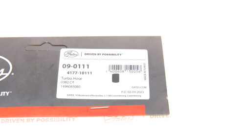 Фото 2 - Патрубок турбіни Gates 09-0111 (090111)