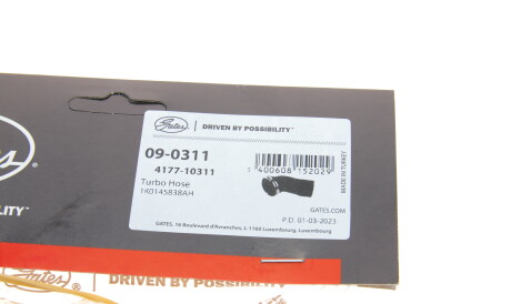 Фото 2 - Патрубок турбіни Gates 09-0311 (090311)