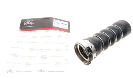 Шланг інтеркулера Прав (діаметр 61/70мм, довжина 220мм, чорн) BMW 1 (F40), 2 (F45), 2 GRAN COUPE (F44), 2 GRAN TOURER (F46), 2 GRAN TOURER VAN (F46), X1 (F48), X2 (F39) 1.2-2.0D 07.04- - ((13718616211, 13718655836)) Gates 09-1419