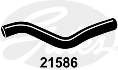Шланг гумовий сист. охолоджен. - Gates 21586