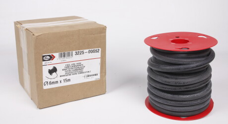 Паливний шланг, внутрішній діаметр: 6 мм, зовнішній діаметр: 12,2 мм, ціна за: 15 м, тиск розриву: 1 МПа, 125/-30 °C ((EN) inner textile braiding) - Gates 3225-00052