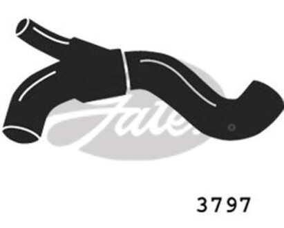 Шланг радиатора - Gates 3797
