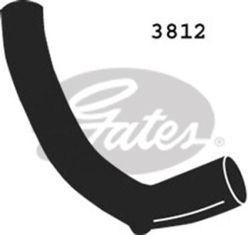 Шланг гумовий сист. охолоджен. - Gates 3812