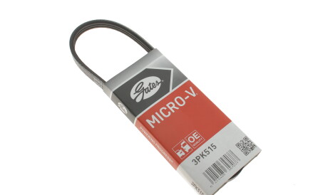 Фото 2 - Ремінь приводний Gates 3PK515