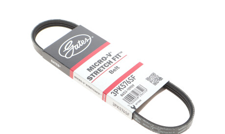 Фото 2 - Ремінь приводний Gates 3PK576SF