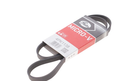 Фото 2 - Ремінь приводний Gates 4PK1138