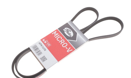 Фото 2 - Ремінь приводний Gates 4PK1470