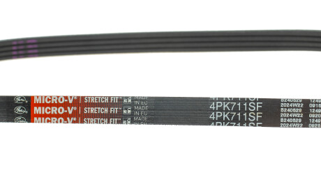 Фото 2 - Ремінь приводний Gates 4PK711SF