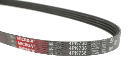 Фото 2 - Ремень приводной Gates 4PK738