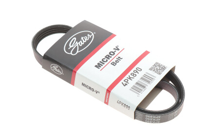 Фото 2 - Ремінь приводний Gates 4PK890