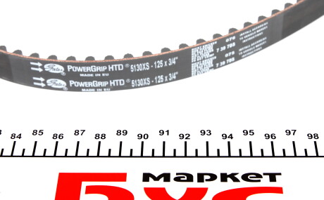 Фото 3 - Ремень ГРМ Gates 5130XS