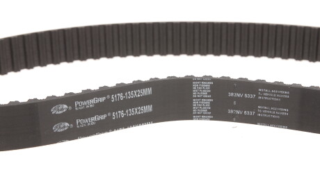 Фото 2 - Ремінь ГРМ Gates 5176