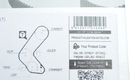 Фото 2 - Ремень ГРМ Gates 5193XS