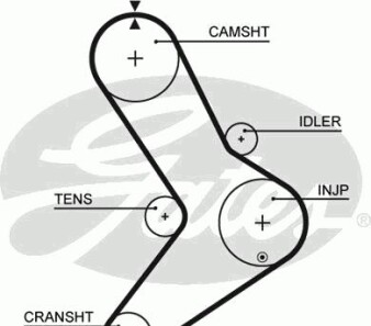 Фото 3 - Ремень ГРМ Gates 5334XS