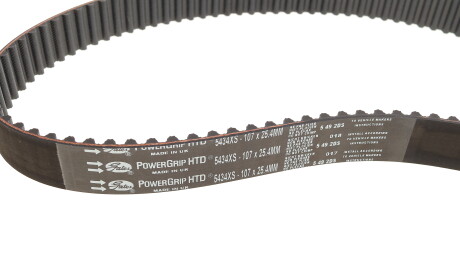 Фото 2 - Ремінь ГРМ Gates 5434XS