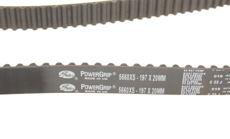 Фото 5 - Ремінь ГРМ Gates 5660XS