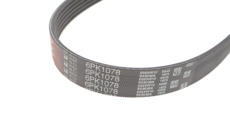 Фото 2 - Ремінь приводний Gates 6PK1078