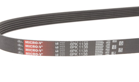 Фото 2 - Ремінь приводний Gates 6PK1138