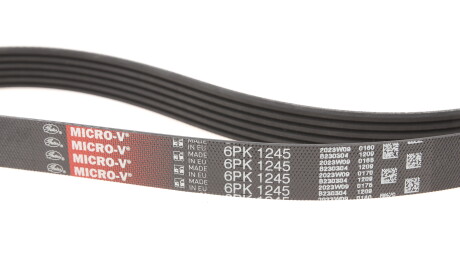 Фото 2 - Ремінь приводний Gates 6PK1245