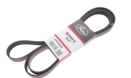 Фото 2 - Ремінь приводний Gates 6PK2403