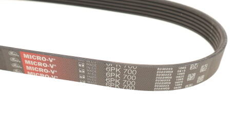 Фото 3 - Ремень приводной Gates 6PK700