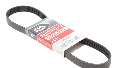 Фото 2 - Ремень приводной Gates 6PK860SF