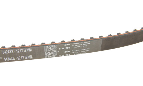 Фото 4 - Комплект ременя ГРМ Gates K015424XS