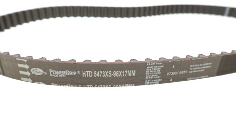 Фото 3 - Комплект ременя ГРМ Gates K015473XS