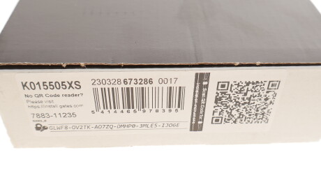 Фото 7 - Комплект ременя ГРМ Gates K015505XS