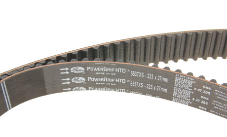 Фото 5 - Комплект ременя ГРМ Gates K015537XS