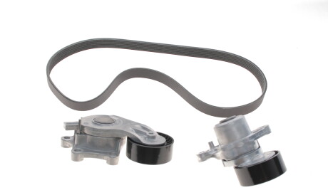 Комплект ремня генератора Citroen Berlingo/C4/Jumpy III/Peugeot 208 I/308/508 I/Partner 1.6D 08- - ((1613255380, 1631481480, 1631481680, 9803757280, 9803757480)) Gates K026PK1005EST