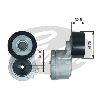 Ролик/натяжник приводу допоміжних агрегатів - Gates T38724