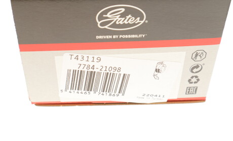 Фото 5 - Натяжний ролик ременя ГРМ Gates T43119