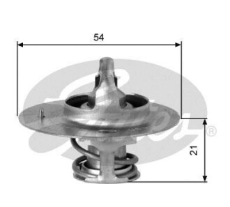 Термостат, охлаждающая жидкость - Gates TH03182G1