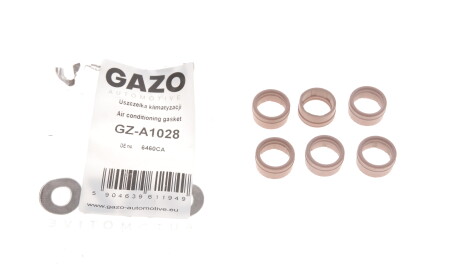 Прокладка системи кондиціонування повітря Citroen C2/C3 02- (к-кт) - GAZO GZ-A1028