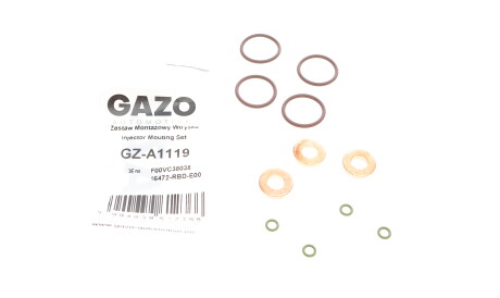 Ремкомплект форсунки Honda Accord/Civic/CR-V/FR-V 2.2 CTDi 04- - GAZO GZ-A1119