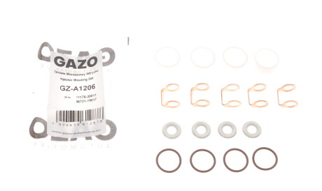 Ремкомплект форсунки Toyota Land Cruiser 3.0 D-4D 00- - (9672119017, 2367029025, 2367029026) GAZO GZ-A1206