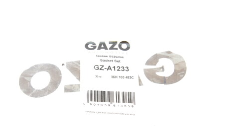 Фото 2 - Сальник коленвала GAZO GZ-A1233 (GZA1233)