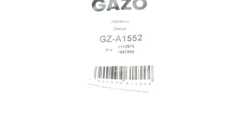 Фото 2 - Прокладка термостату GAZO GZ-A1552 (GZA1552)