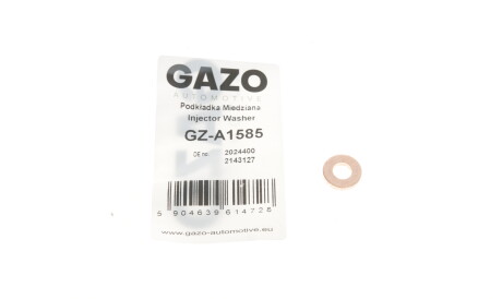 Прокладка форсунки Ford Focus/Transit Custom/V363 2.0EcoBlue 15- - GAZO GZ-A1585