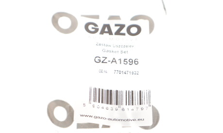 Фото 2 - Прокладка впускного колектора GAZO GZ-A1596 (GZA1596)