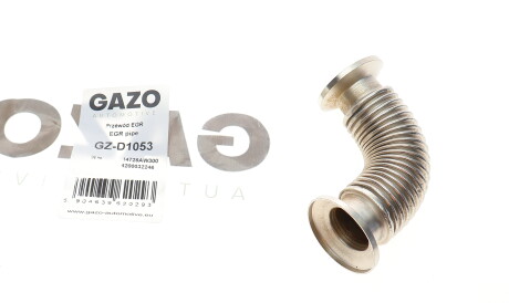 Трубка клапана рециркуляції відпрацьованих газів - GAZO GZ-D1053