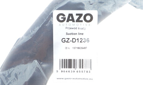 Фото 2 - Система впуску GAZO GZ-D1236