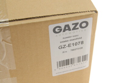 Фото 2 - Система впуска GAZO GZ-E1078 (GZE1078)