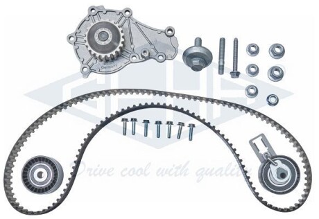 Водяний насос + зубчастий ремінь - GEBA K30030BS