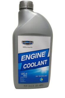 Антифриз LEC-II -40°C розовый, 1.5л - GEELY 88988525201