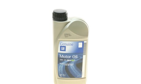 Моторна олива dexos1 5W-30, 1 л - General Motors 95599919